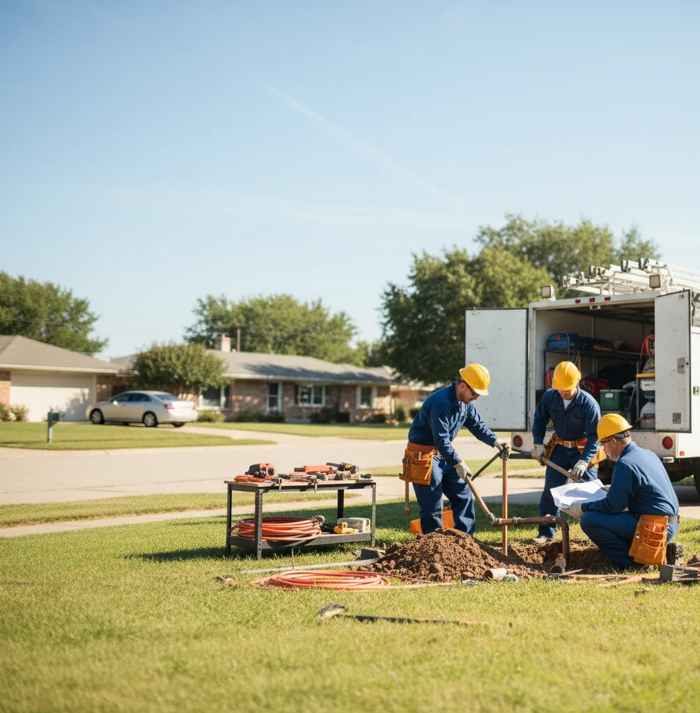 Sewer Line Repair in Spring Lake Park, MN
